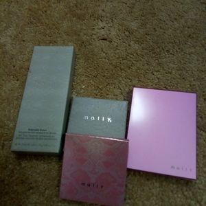 3 Mally make up compacts in shade Rich and eyebrow kit